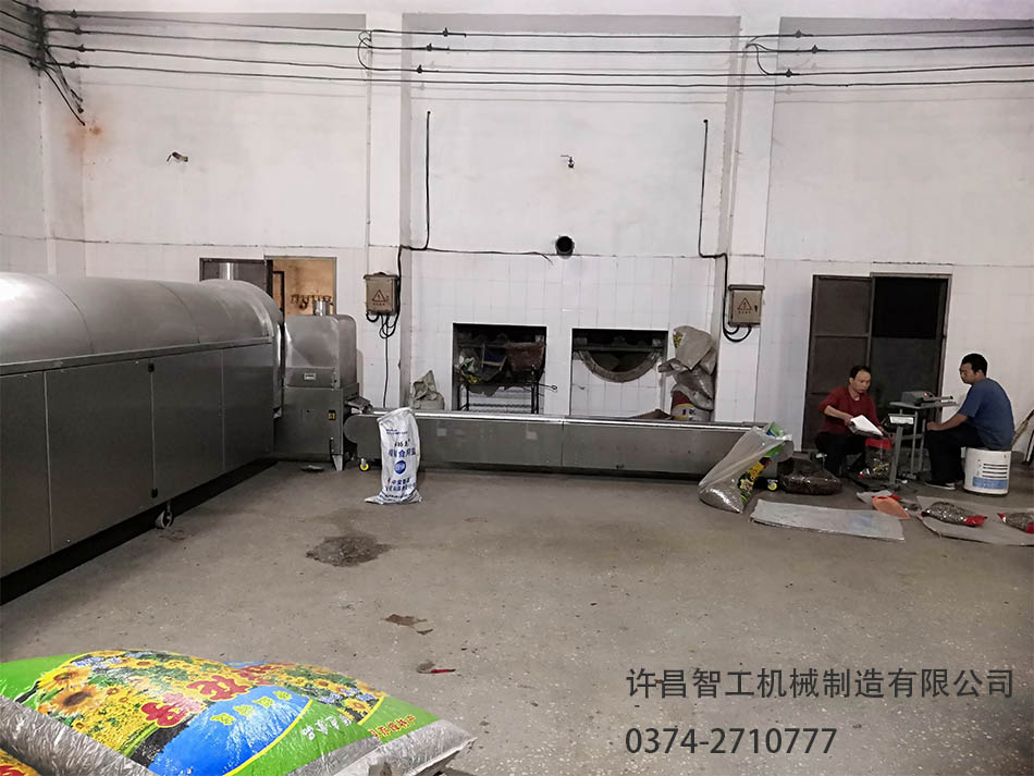 瓜子流水线炒货机