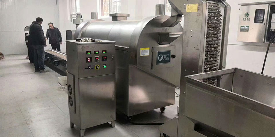 自动流水线炒货机