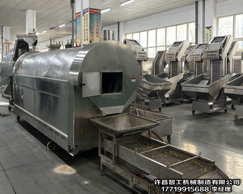 炒货机生产线