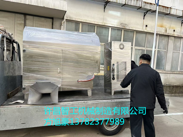 100斤电磁炒货机发货河南郑州