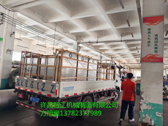 4月27日，许昌智工电磁炒货机持续发货